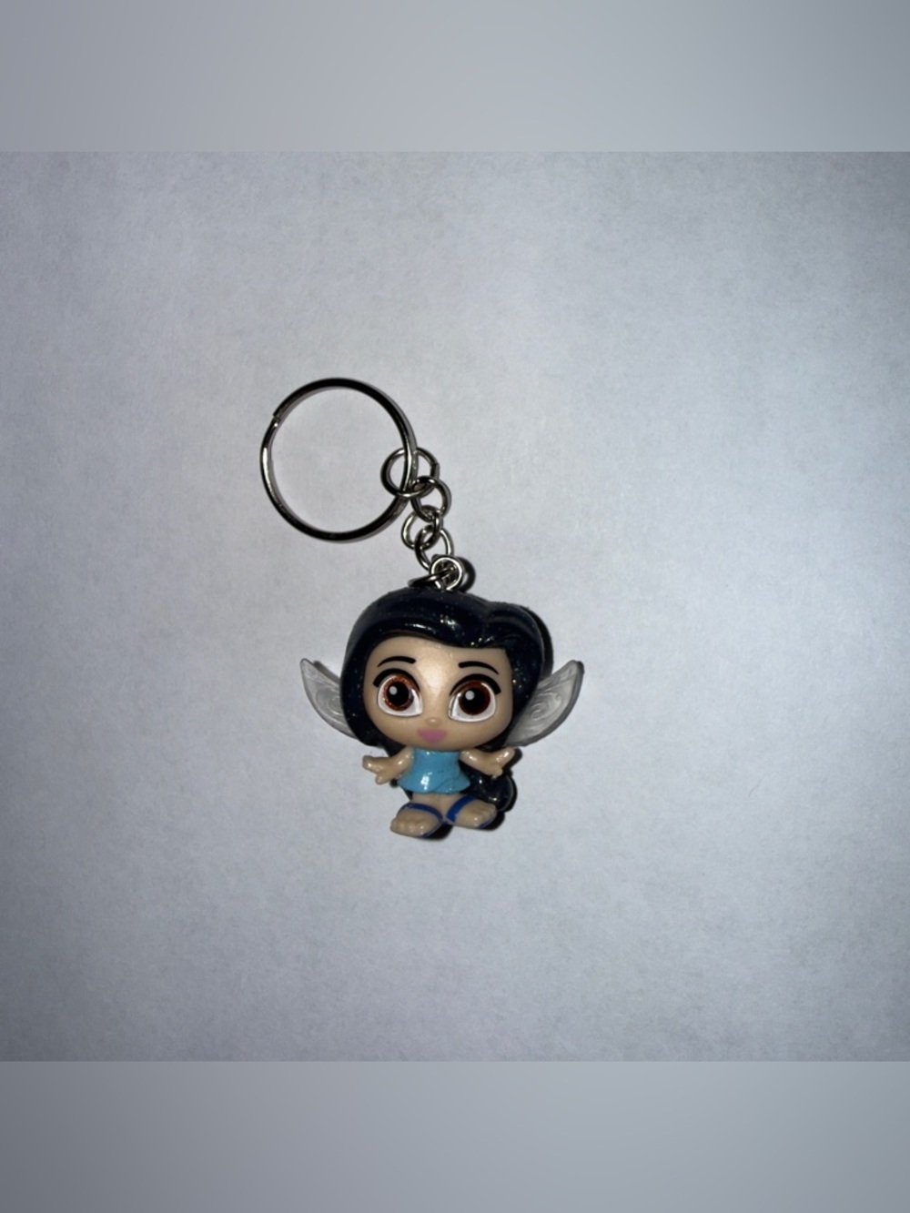 Doorables Silvermist Keychain - Blue Outfit